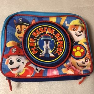 Paw patrol lunch bag.